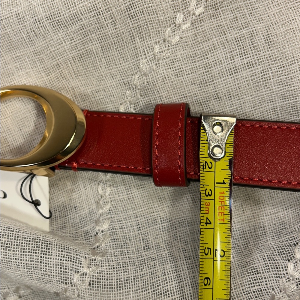 NWT Coach leather Belt C1725 size XS - Picture 6 of 10